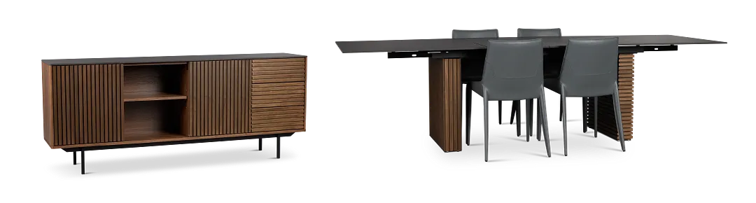 Wayne Two-tone Rect Dining Room