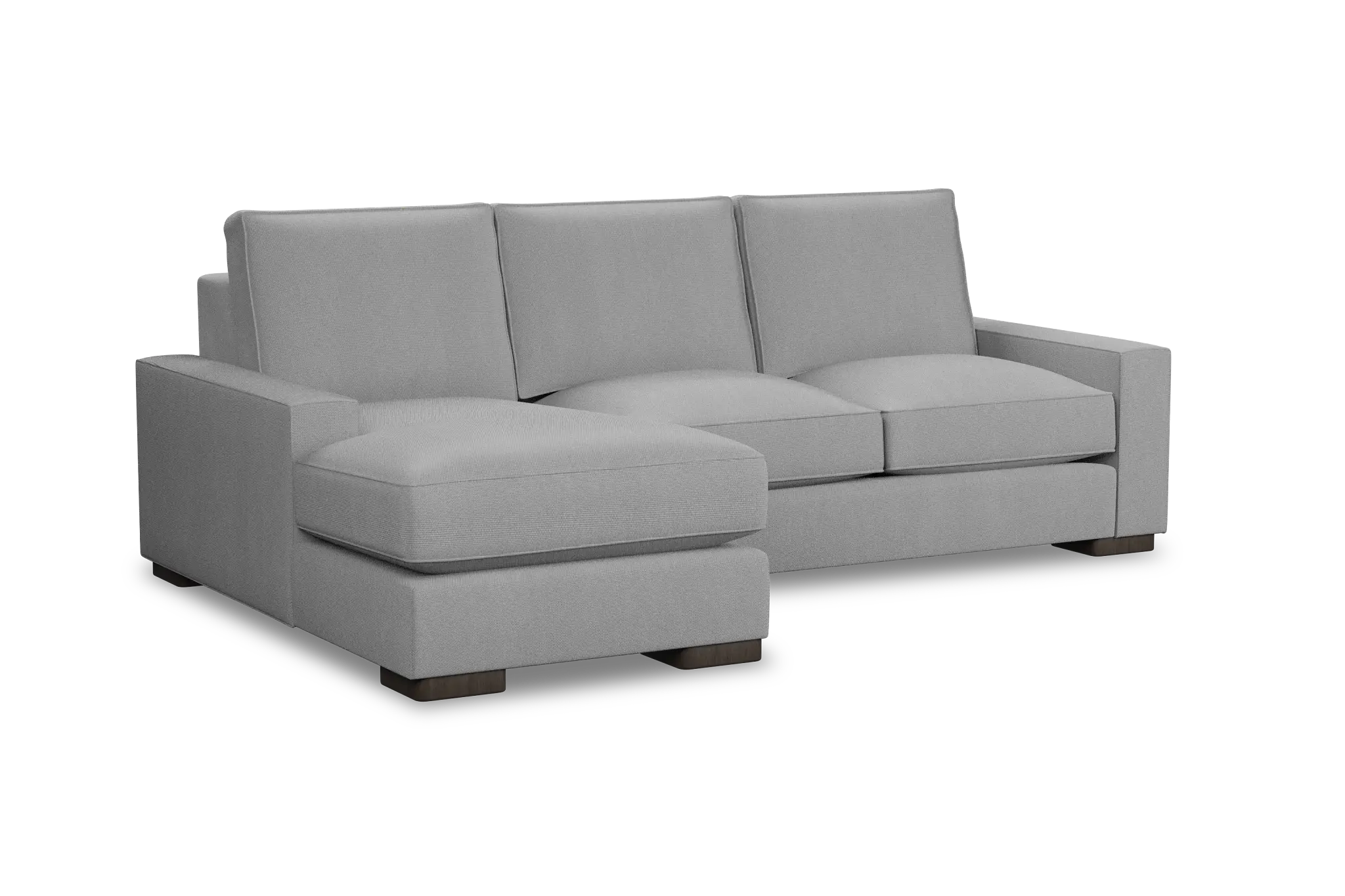 Edgewater Delray Light Gray Left Chaise Sectional Edgewater Delray Light Gray Left Chaise Sectional