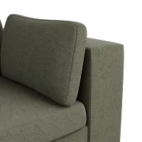 Destin Sutton Green Fabric Corner Chair