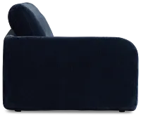 Jules Dark Blue Velvet Left Chair