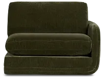 Jules Green Velvet Right Chair