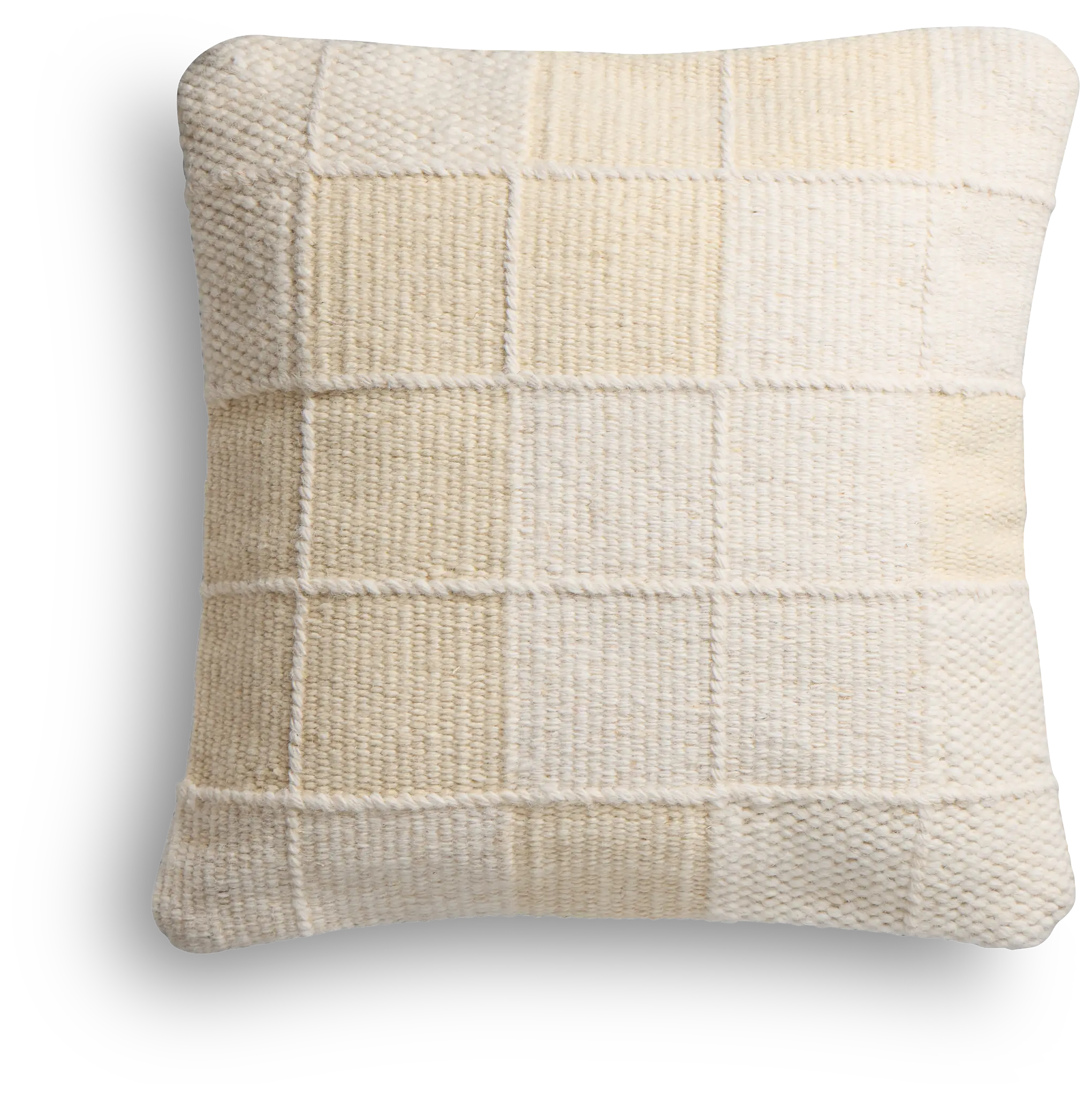 Lemar Ivory 22" Square Accent Pillow Lemar Ivory 22" Square Accent Pillow