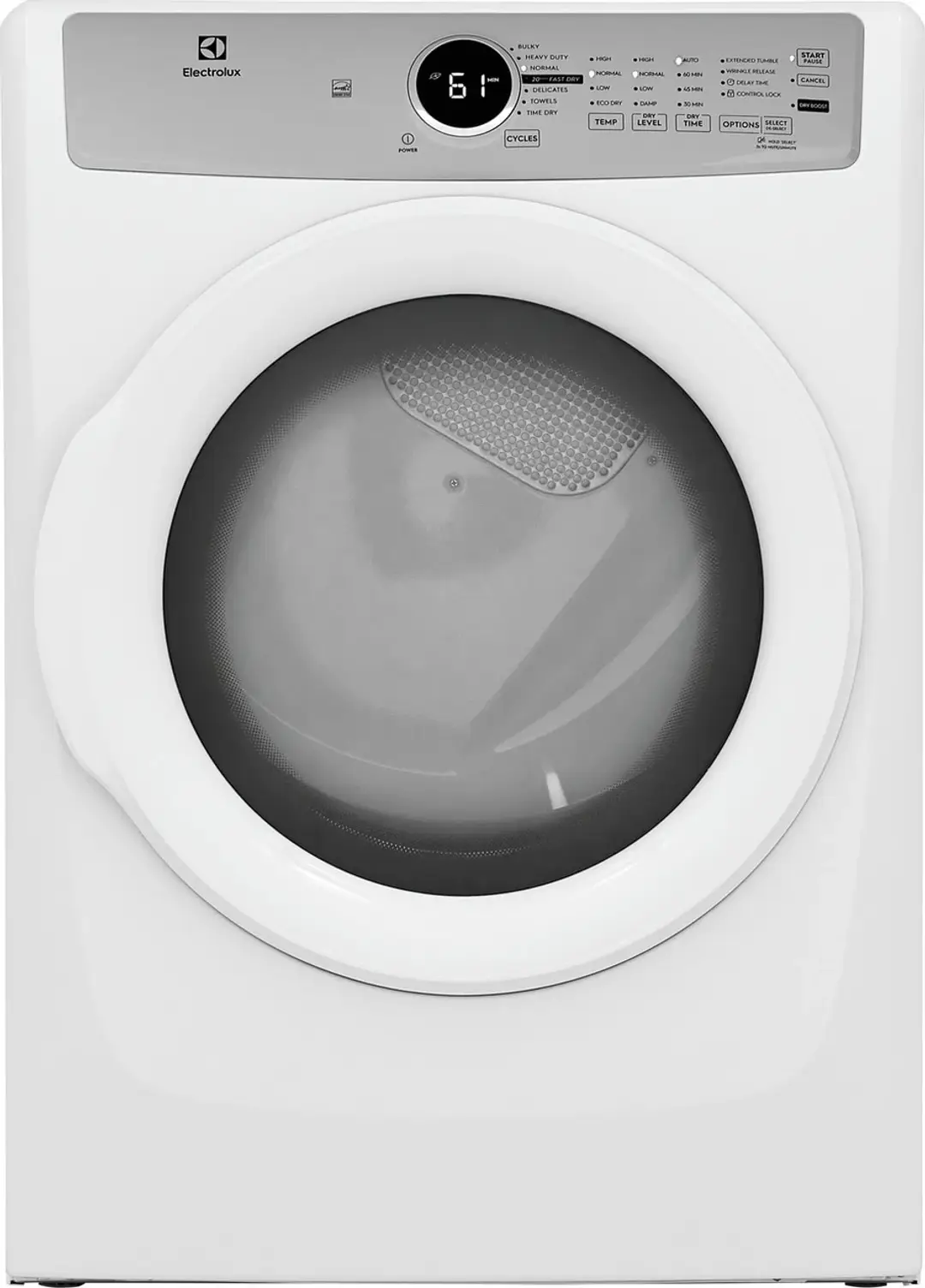 Electrolux 7337 Series White Front Load Electric Dryer Electrolux 7337 Series White Front Load Electric Dryer