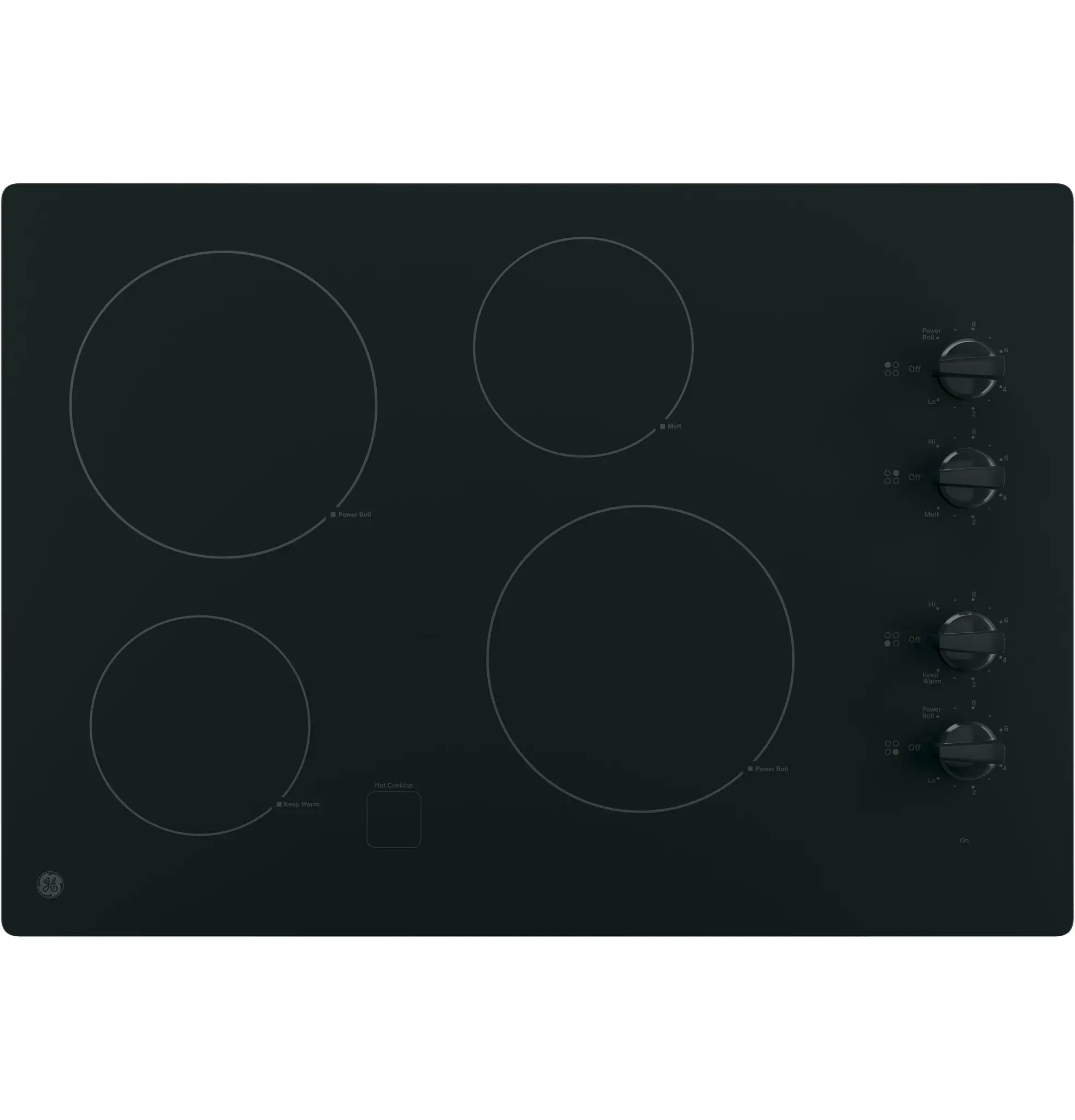 Ge 3030 Series Black 30" Electric Cook Top Ge 3030 Series Black 30" Electric Cook Top