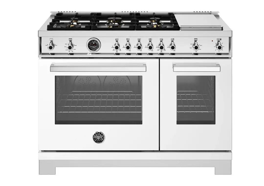 Bertazzoni 486 Series White 48" Gas Range Bertazzoni 486 Series White 48" Gas Range