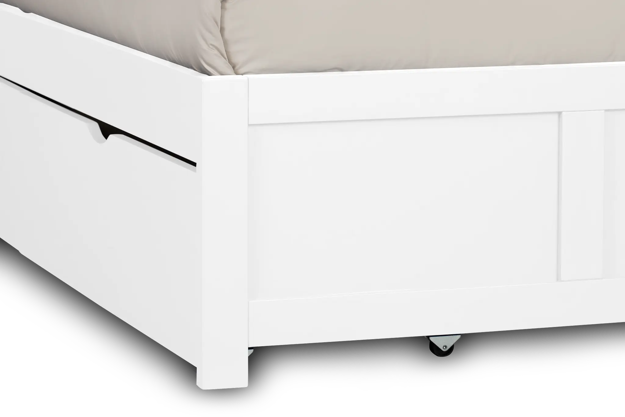 Charleston White Corner Bookcase Bed With 2 Storage Drawers Charleston White Corner Bookcase Bed With 2 Storage Drawers