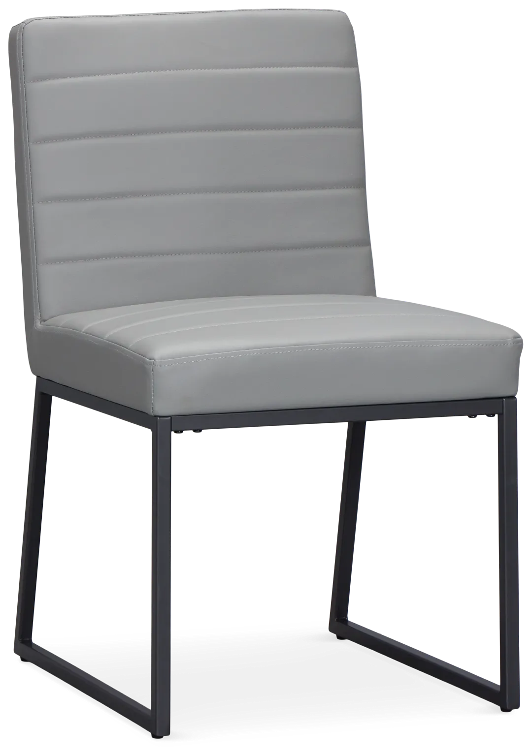 Geneva Gray Upholstered Side Chair