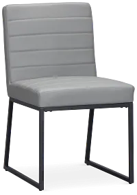 Geneva Gray Upholstered Side Chair