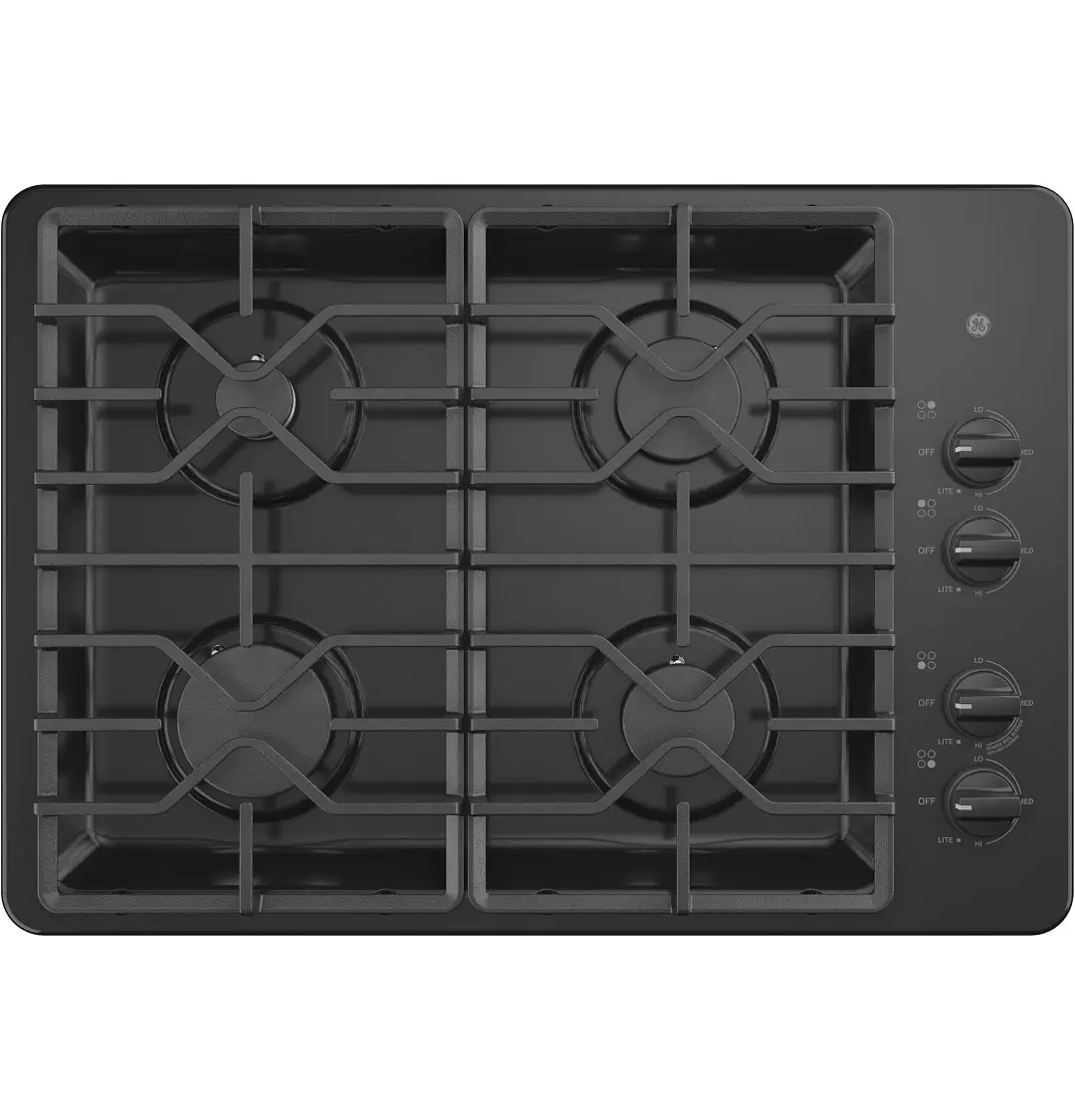 Ge 3030 Series Black 30" Gas Cook Top Ge 3030 Series Black 30" Gas Cook Top