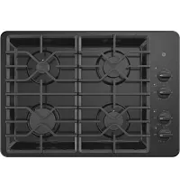 Ge 3030 Series Black 30" Gas Cook Top