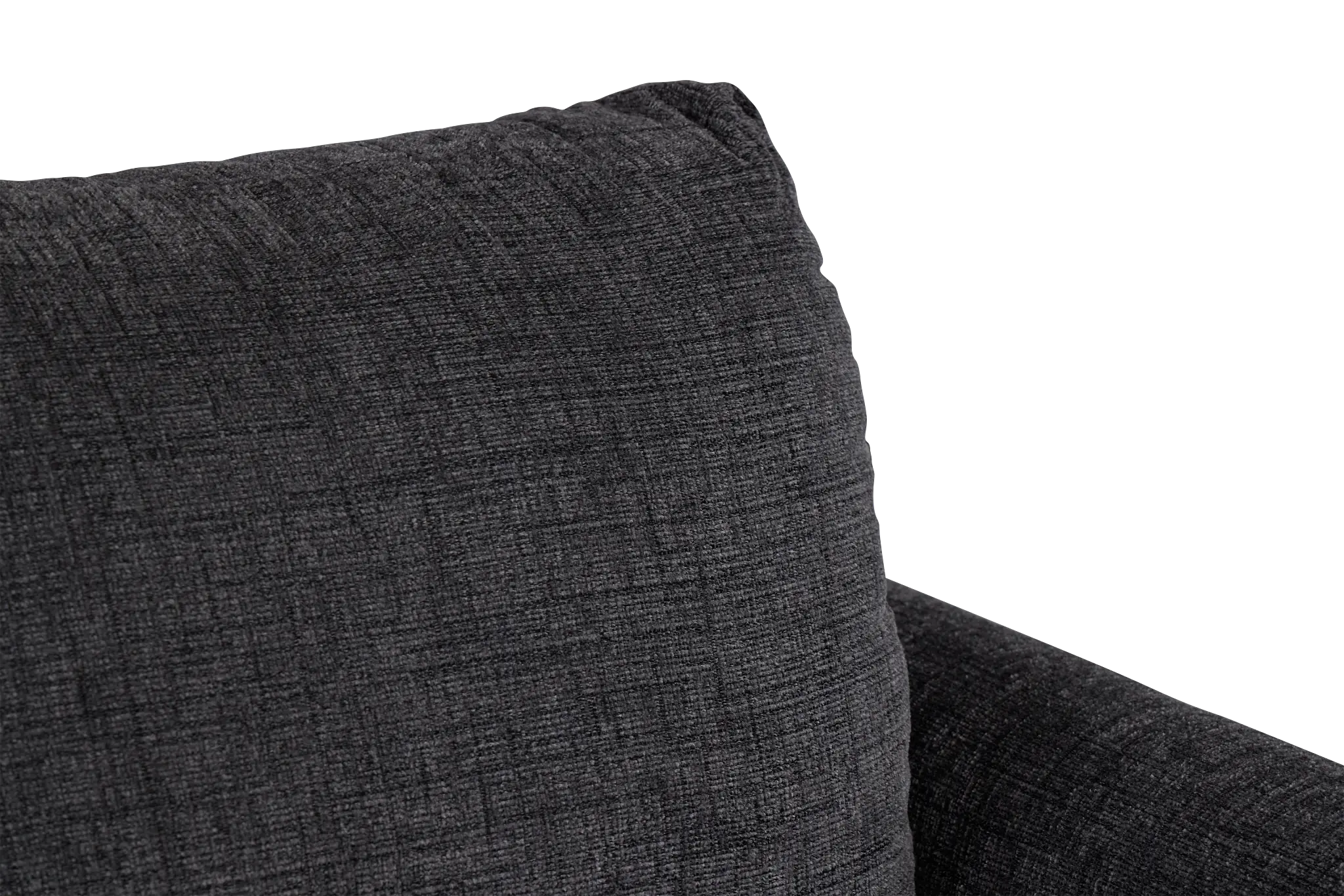 Maxie Dark Gray Micro Loveseat Maxie Dark Gray Micro Loveseat
