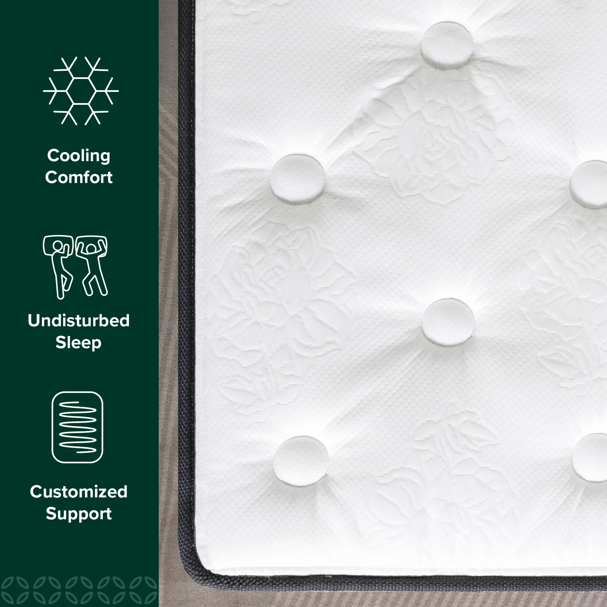 Rest & Renew By Zinus Pocket Innerspring 14" Pillow Top Mattress