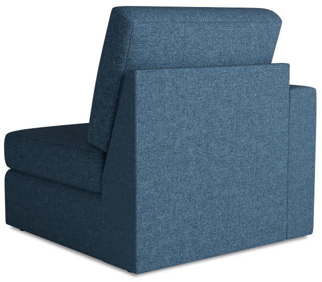 Citymod Blue Fabric Left Chair