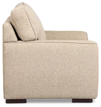 Sinclair Brown Fabric Memory Foam Sleeper