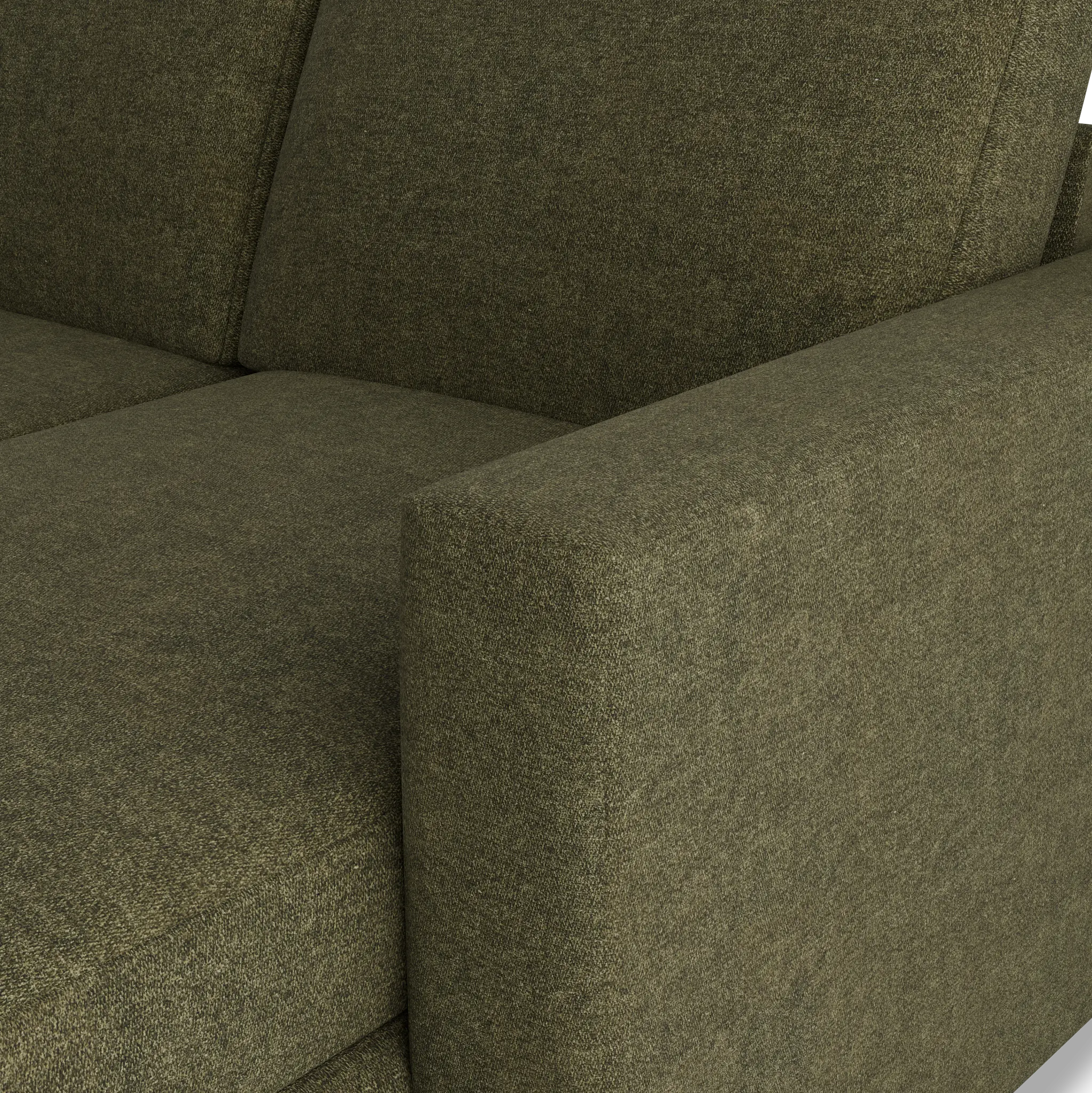 Citymod Green Fabric Medium Right Chaise Sectional Citymod Green Fabric Medium Right Chaise Sectional