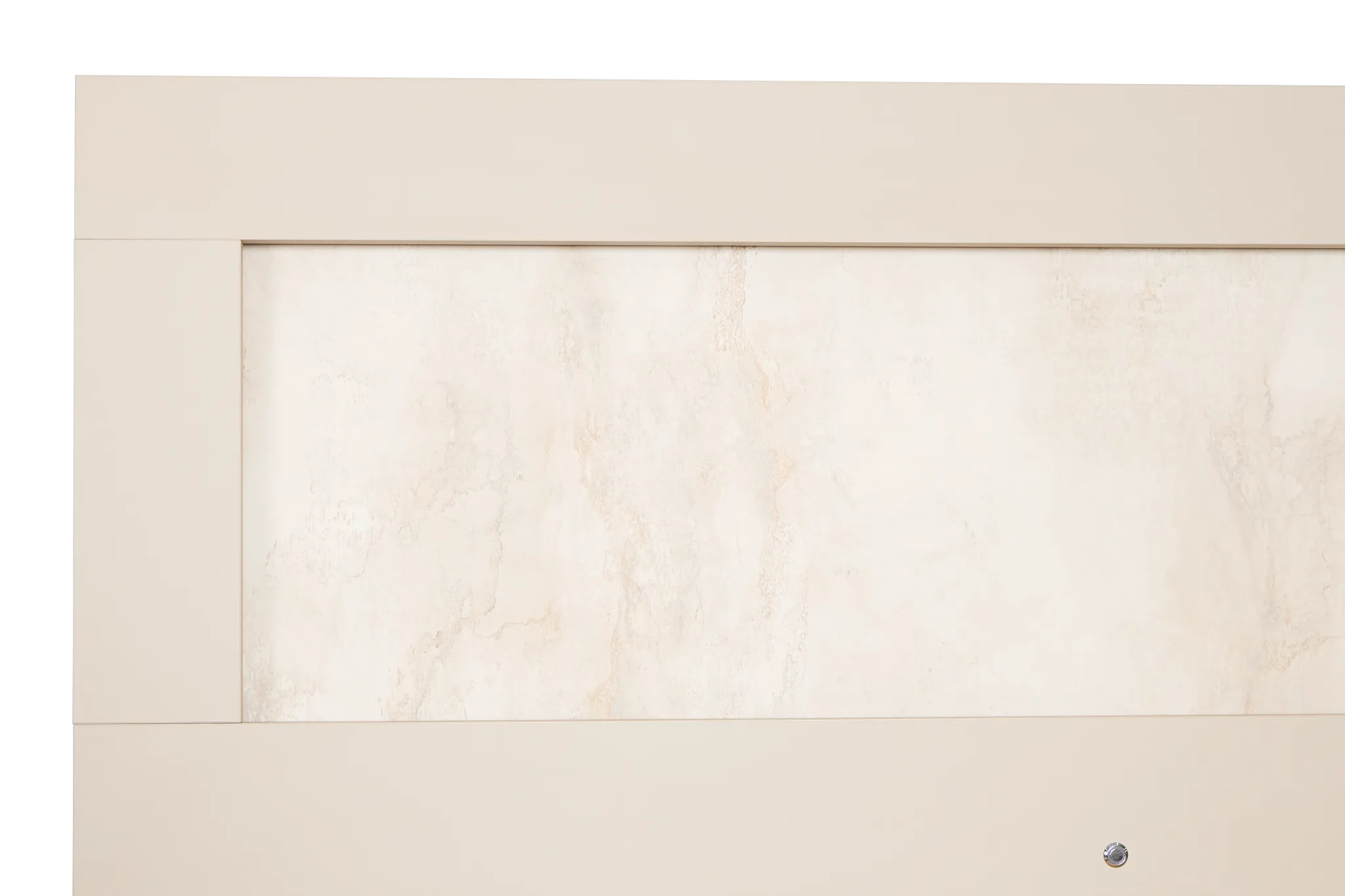 Valencia Light Tone Panel Bed