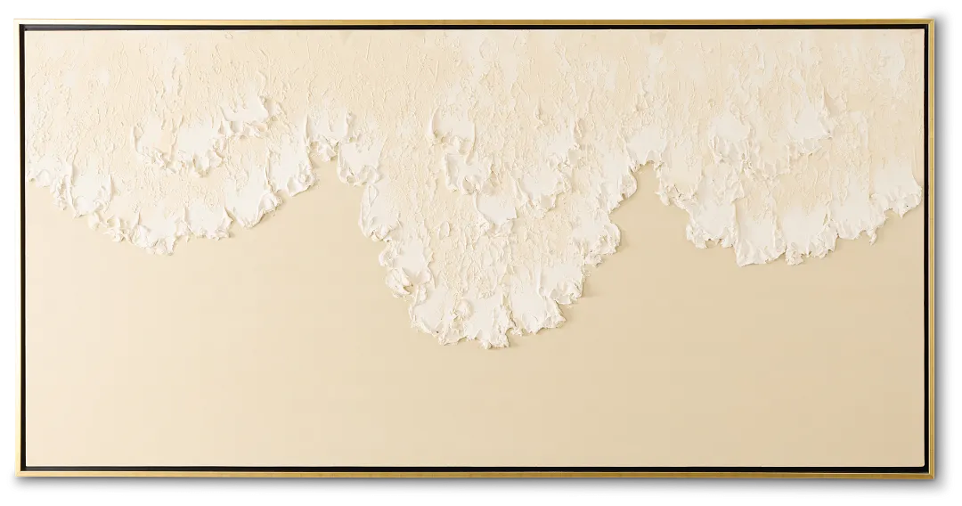 Lukks Beige Canvas Wall Art