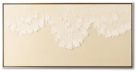 Lukks Beige Canvas Wall Art