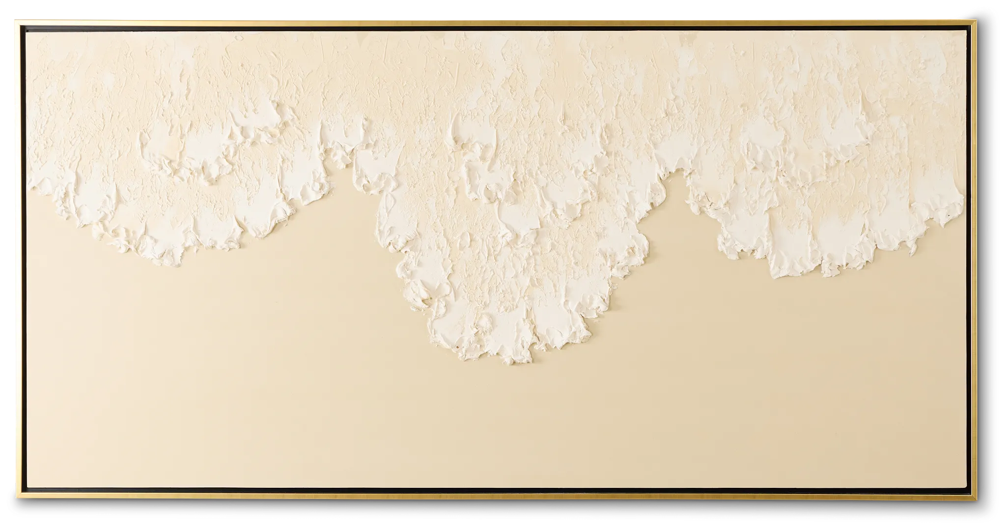 Lukks Beige Canvas Wall Art