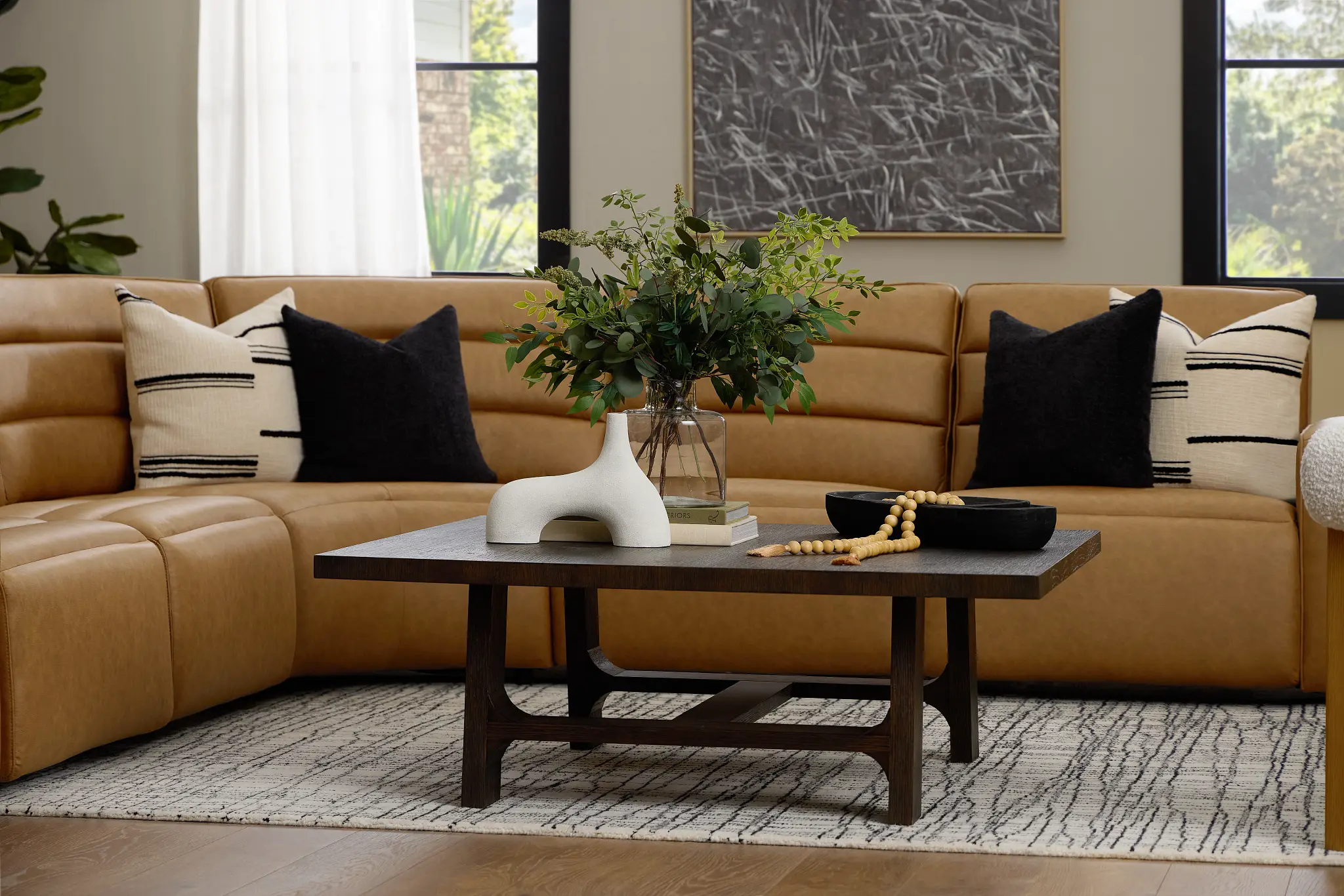 Rochester Dark Tone Square Coffee Table Rochester Dark Tone Square Coffee Table