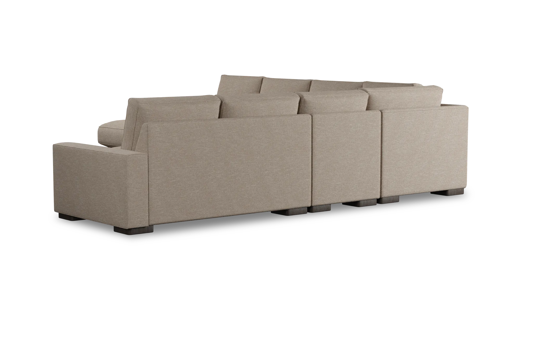 Edgewater Victory Taupe Large Left Chaise Sectional