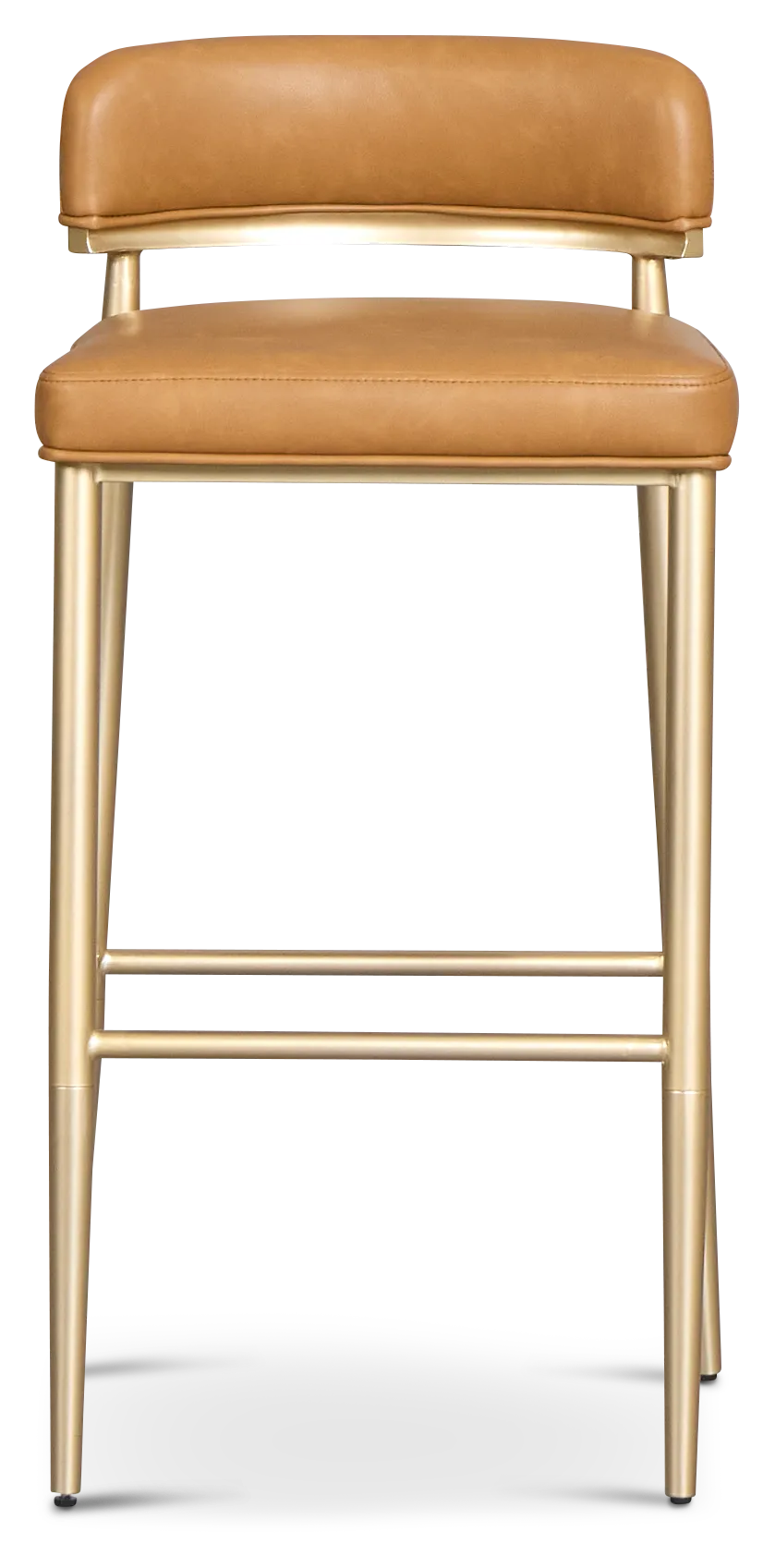Wren Brown Fabric Adjustable Barstool