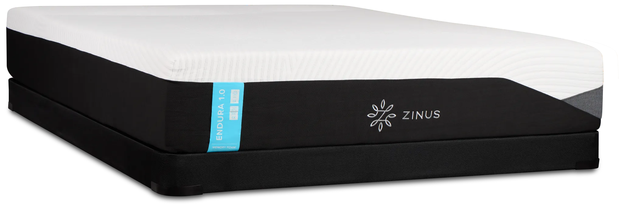 Zinus Endura 1.0 Firm Low-profile Mattress Set
