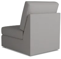 Citymod Light Gray Fabric Armless Chair