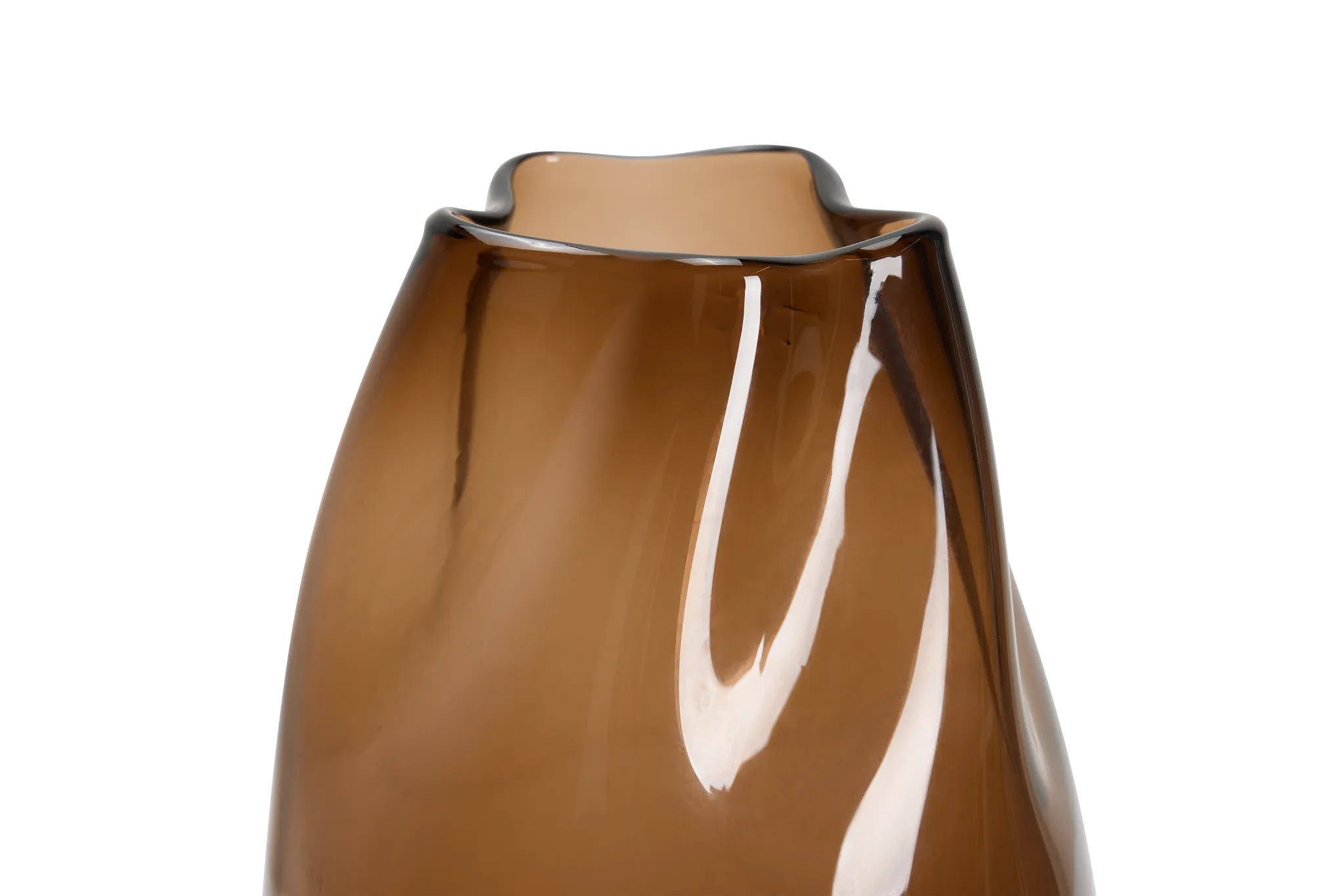 Atlas Large Brown Vase
