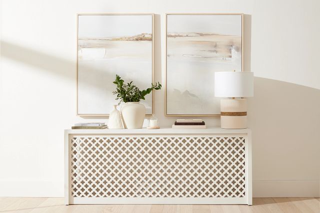 Leanne White Console Table