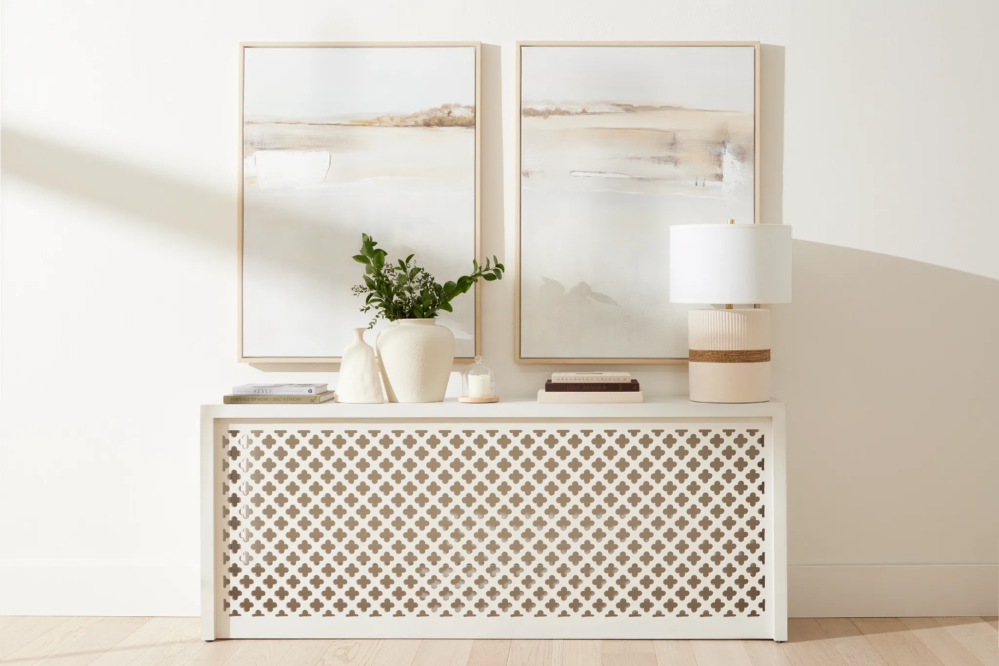 Leanne White Console Table