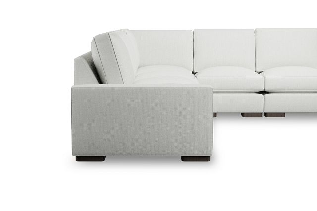 Edgewater Revenue White Large Two-arm Sectional