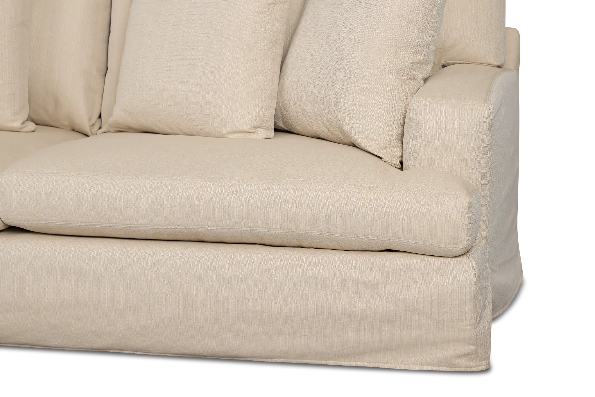 Marren Beige Fabric Sofa Marren Beige Fabric Sofa
