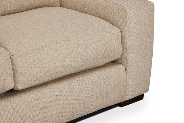 Veronica 104" Khaki Down Sofa