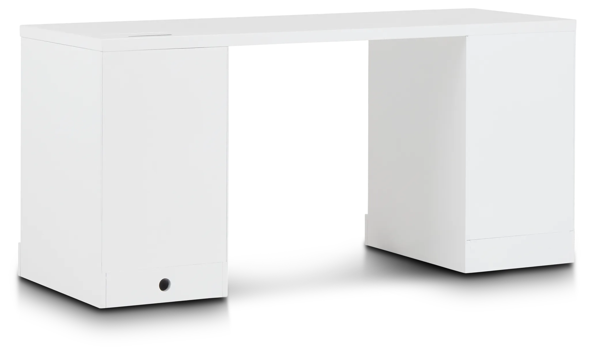 Newport White Writing Desk