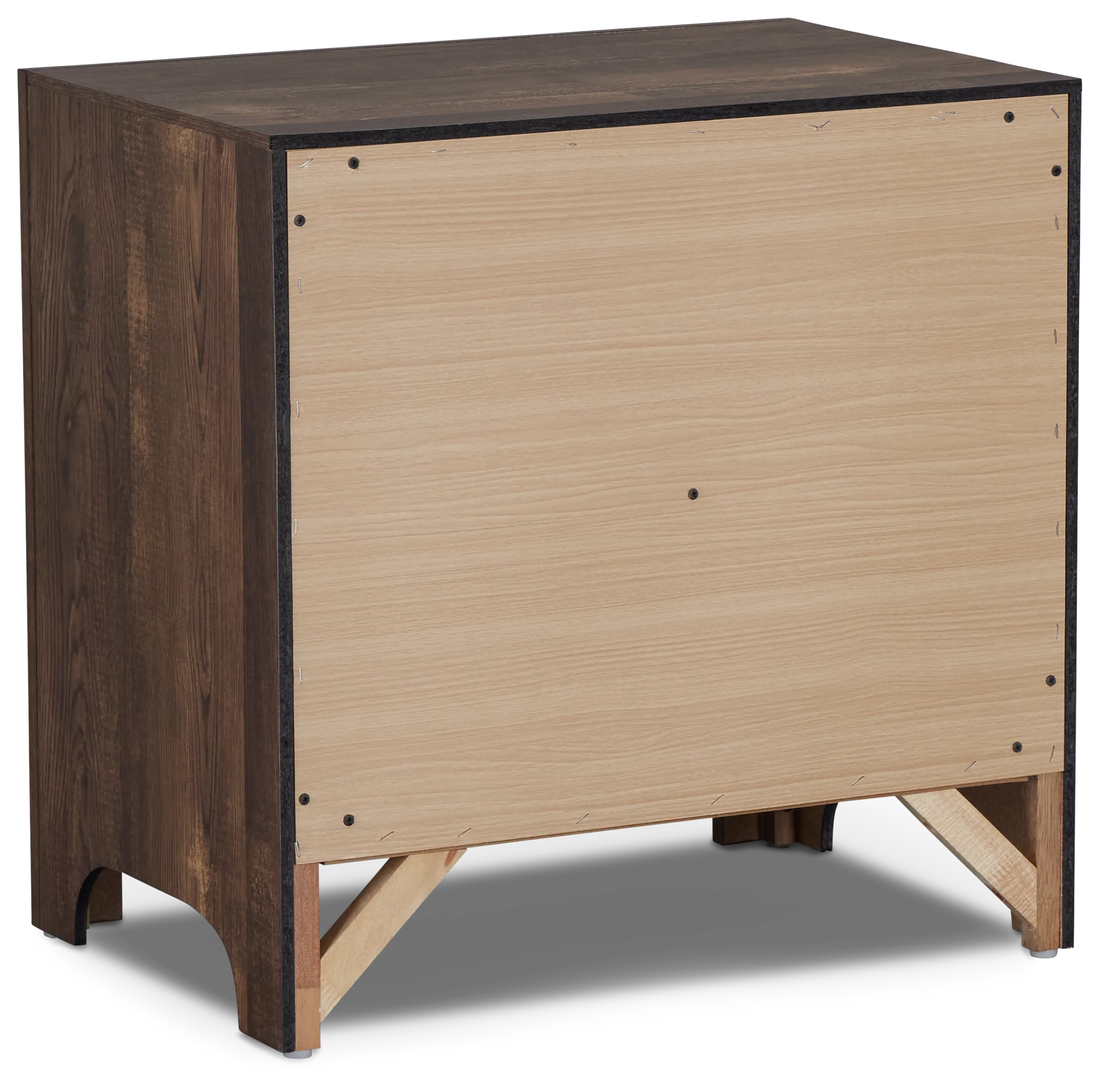 Ollie Dark Tone Nightstand
