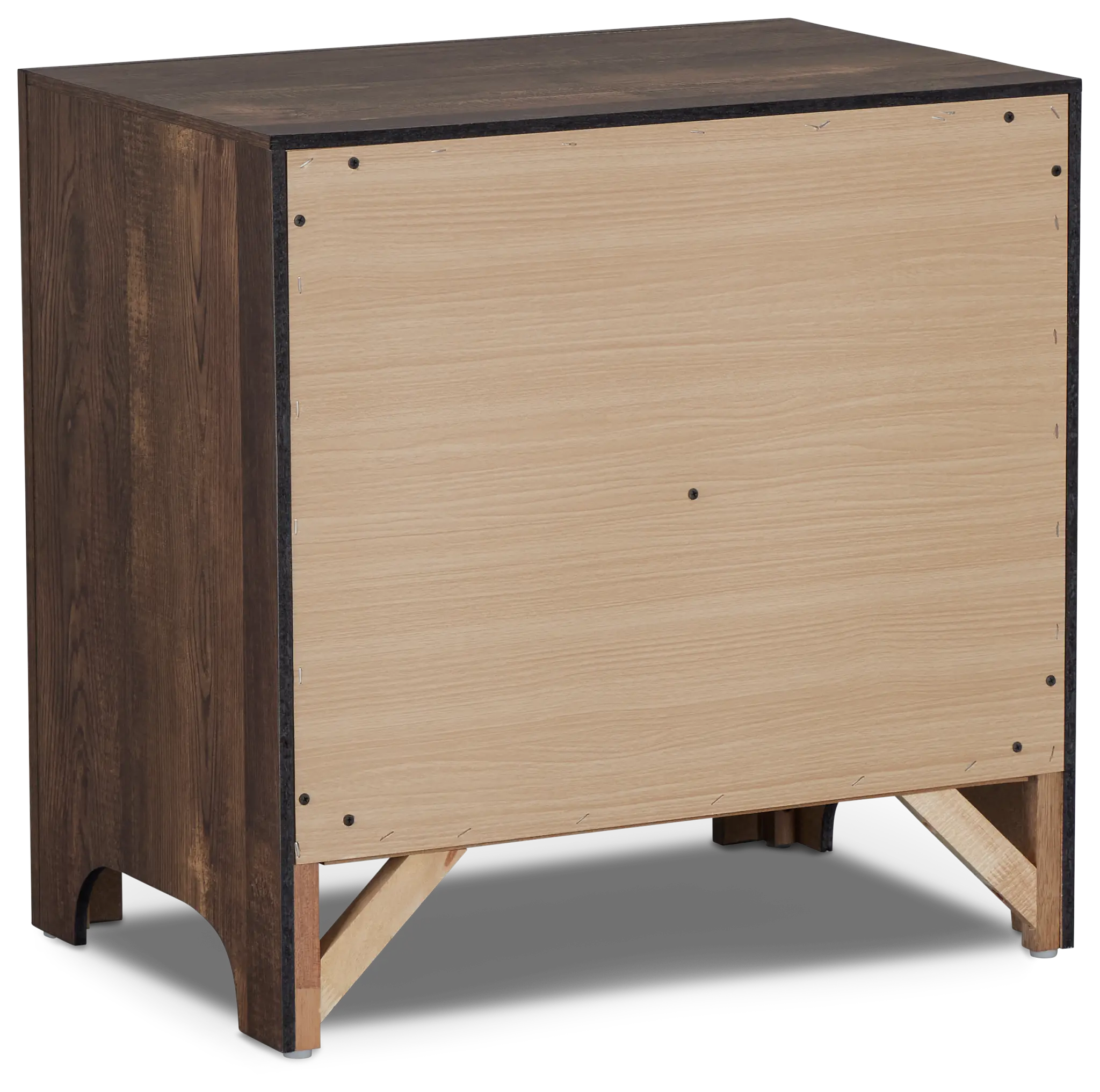 Ollie Dark Tone Nightstand Ollie Dark Tone Nightstand