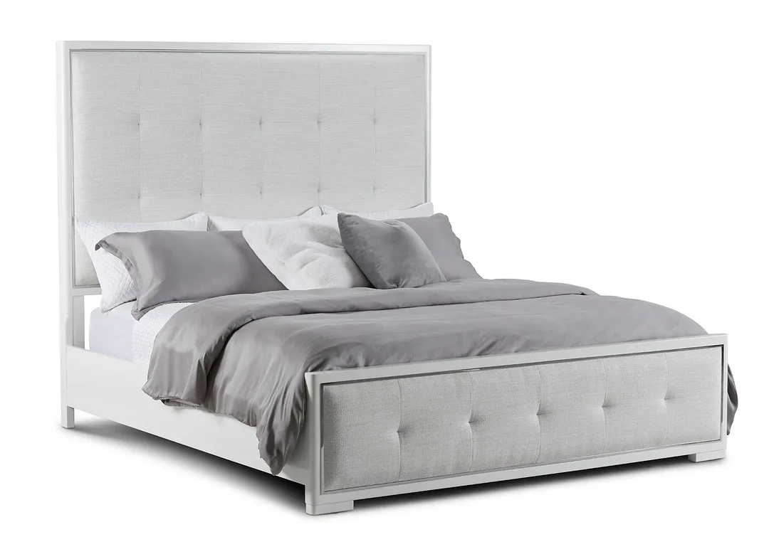 Ocean Drive White Uph Panel Bed
