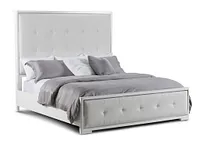 Ocean Drive White Uph Panel Bed