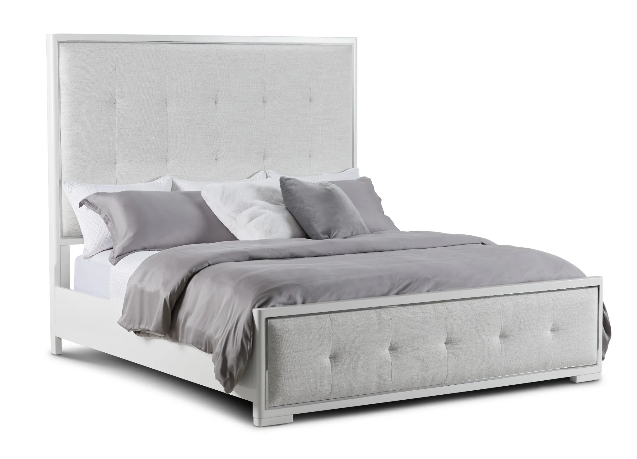 Ocean Drive White Uph Panel Bed