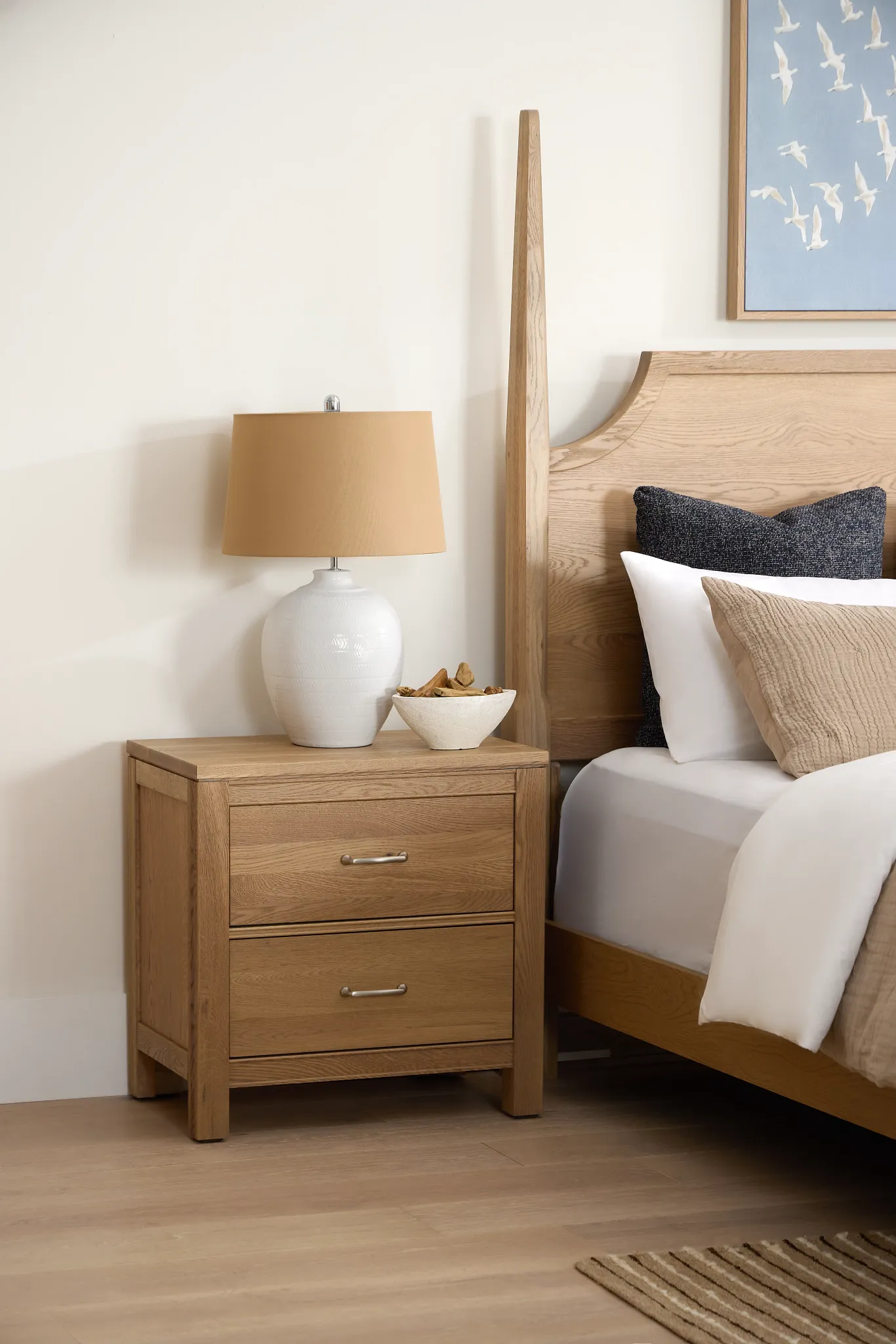 Carolina Light Tone Nightstand