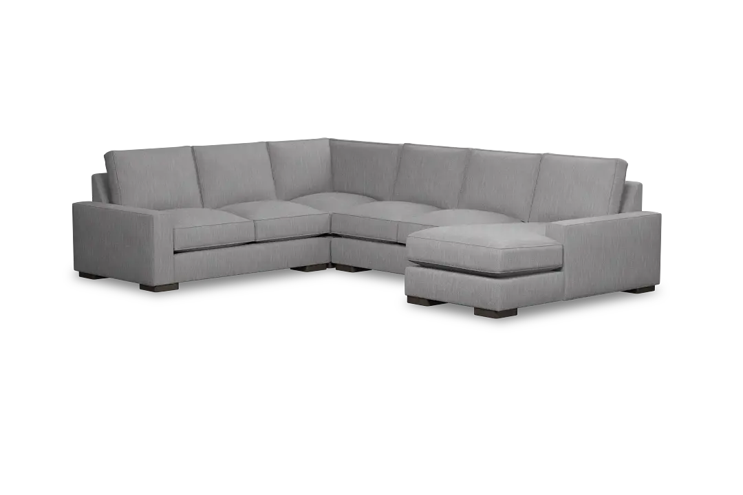 Edgewater Revenue Gray Medium Right Chaise Sectional Edgewater Revenue Gray Medium Right Chaise Sectional