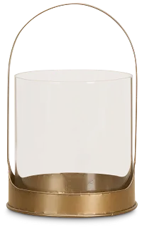 Evita Gold Large Lantern