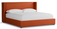 Captiva Joya Orange 48" Upholstered Shelter Bed