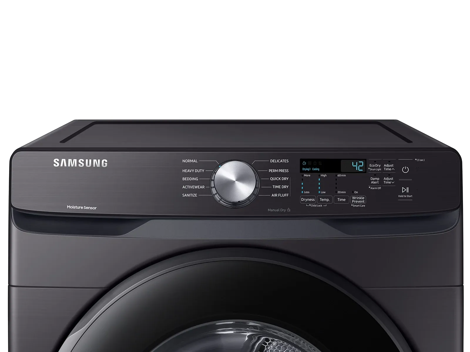 Samsung 3200 Series Black Front Load Electric Dryer