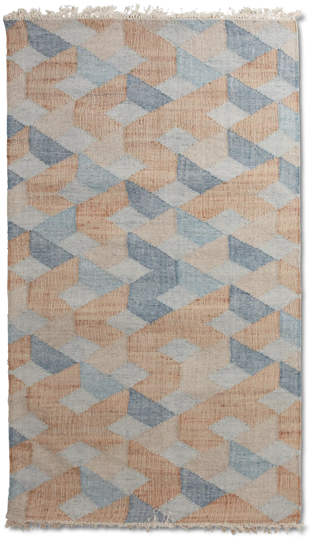 Benton Multicolored Jute 5x8 Area Rug