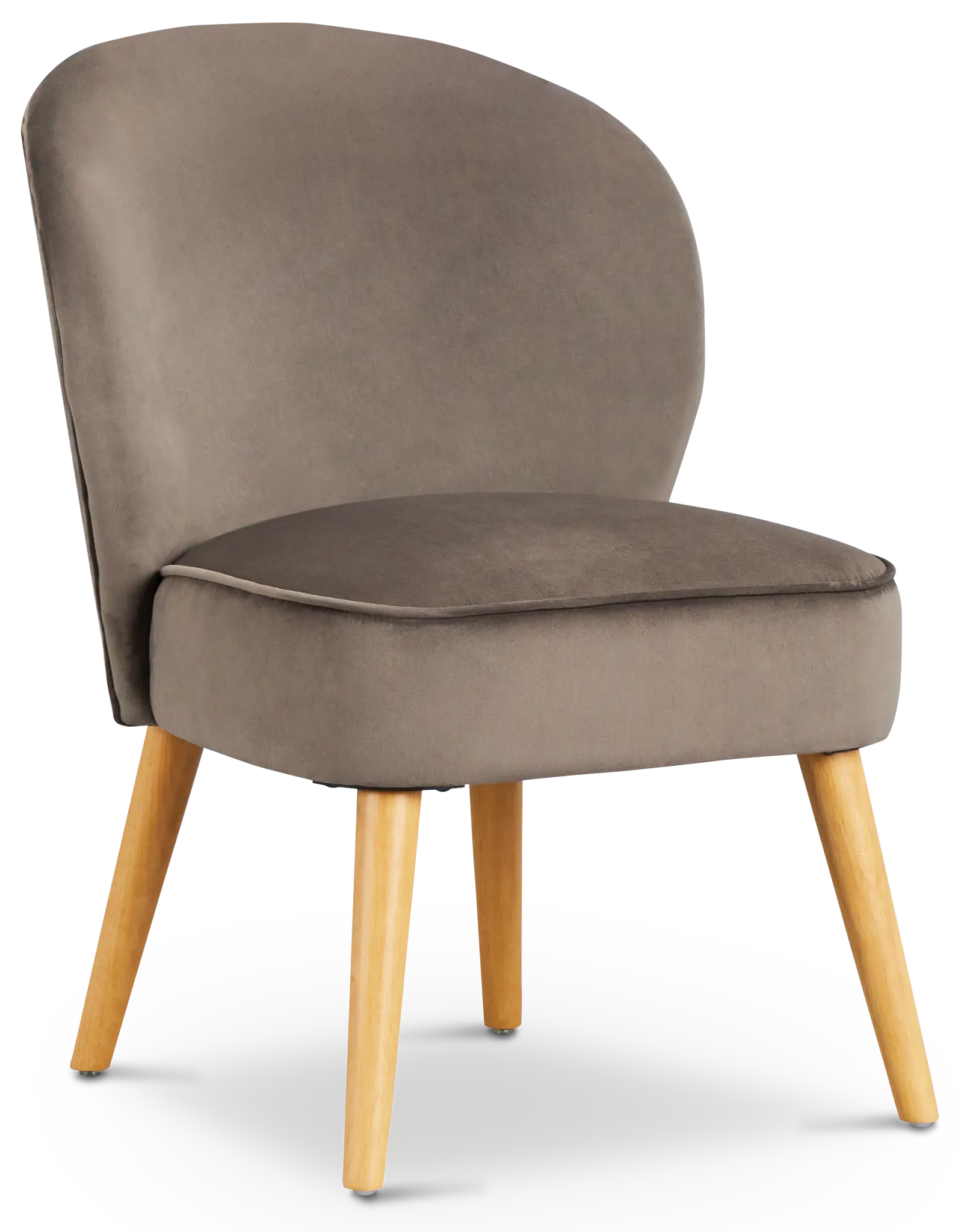 Kate Dark Gray Velvet Accent Chair Kate Dark Gray Velvet Accent Chair