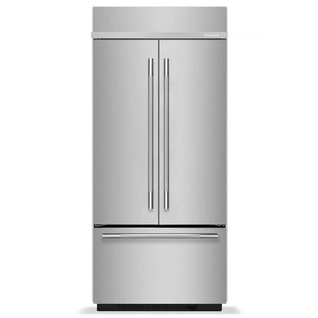 Kitchenaid 536 Series Stainless Steel 36" Built In Bottom Freezer Refrigerator
