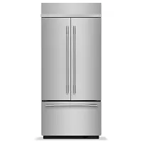 Kitchenaid 536 Series Stainless Steel 36" Built In Bottom Freezer Refrigerator