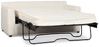 Tate Light Beige Fabric Innerspring Sleeper